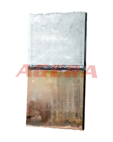 12×130mm铜铝排对焊样品